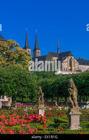 Deutschland, Bamberg, Bayern, Upper Franconia Region aufgeführt als Weltkulturerbe der UNESCO, Gärten des Prinzen-Bishops' s Neue Re Stockfoto