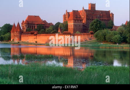 Schloss Marienburg, Malbork, Polen. Stockfoto