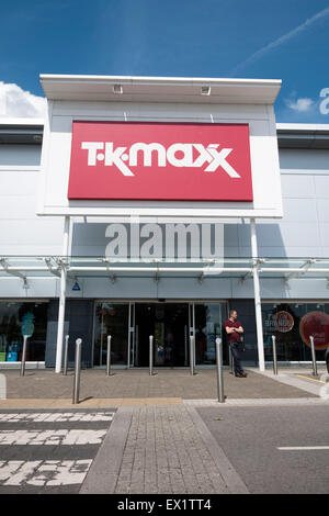 TKMaxx laden, UK Stockfoto