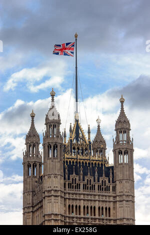 Der Victoria Tower, London, UK Stockfoto