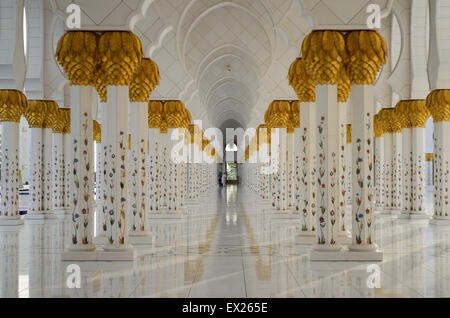 Sheikh-Zayed-Moschee - Abu Dhabi Stockfoto