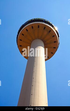 Radio City Tower aka St Johns Beacon Anzeigen Gallery, Liverpool, Merseyside, England, UK, Westeuropa. Stockfoto