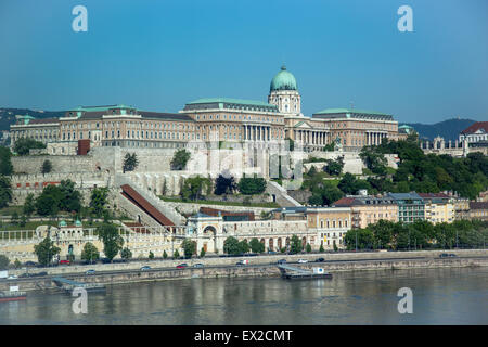 Königlicher Palast auf dem Burgberg, Budapest Stockfoto