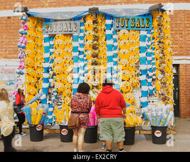 Fahrten und Vergnügungen auf Royal Adelaide Show, South Australia. Stockfoto