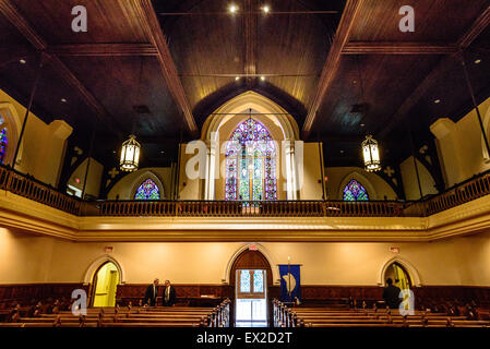 Hundertjahrfeier United Methodist Church, 411 Osten Grace Street, Richmond, Virginia Stockfoto