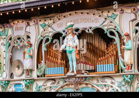 Marenghi Festplatz Orgel Stockfoto