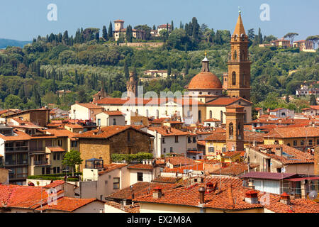 Oltrarno und Santo Spirito in Florenz, Italien Stockfoto