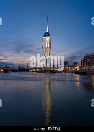 Europa, Großbritannien, England, Hampshire, Portsmouth, Spinnaker tower Stockfoto