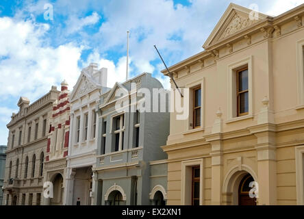 Viktorianische und edwardianische Gebäude Hauptstraße Fremantle Perth Western Australia Stockfoto