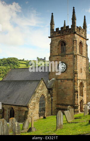 St. Giles-Pfarrkirche in Matlock Derbyshire England UK Stockfoto