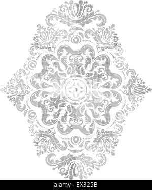 Damast Vektormuster Orient Stock Vektor