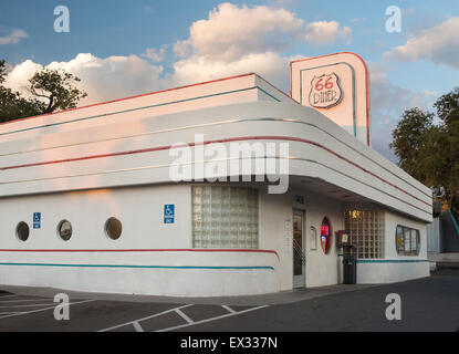 66 Diner auf der Route 66 in Albuquerque, New Mexico Stockfoto