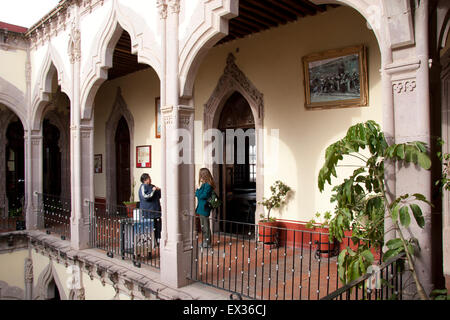 Instituto Jerezano de Cultura fungiert als Büro für kulturelle Angelegenheiten für die Stadt von Jerez, Zacatas Zustand, Mexiko Stockfoto