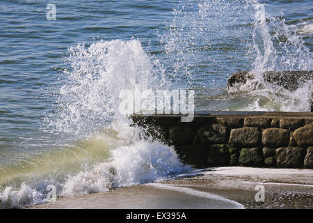 Meer in Enoshima, Präfektur Kanagawa, Japan Stockfoto