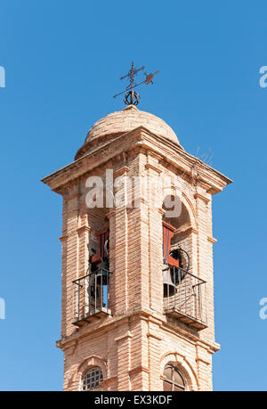 Kirche, Turm, Kloster von Santa Catalina de Siena, Antequera, Andalusien, Spanien Stockfoto