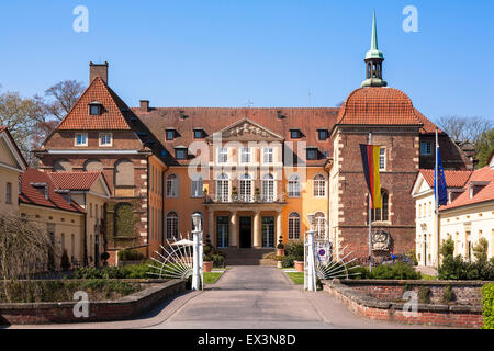 DEU, Deutschland, Nordrhein-Westfalen, Münsterland Region, sogar Schloss Velen.  DEU, Deutschland, Nordrhein-Westfalen, Münster Stockfoto