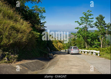 Horizontale Ansicht im Nationalpark Turquino, Kuba. Stockfoto