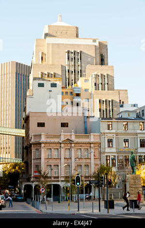 Gebäude rund um Kirche quadratische Kapstadt Südafrika Stockfoto