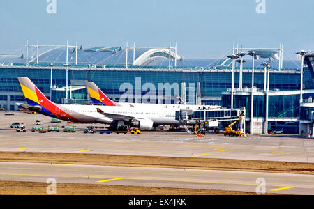 Incheon International Airport in Seoul Südkorea Stockfoto