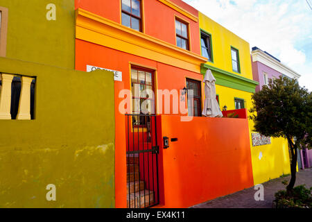 Häuser in Bo-Kaap, Kapstadt Südafrika Stockfoto