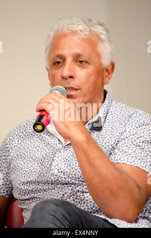 Neapel, Italien. 6. Juli 2015. Lello Marangio italienischer Schauspieler bei Summarte Pressekonferenz. Bildnachweis: Angela Acanfora/Pacific Press/Alamy Live-Nachrichten Stockfoto