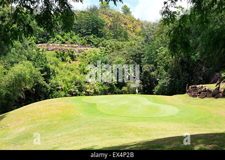 Golfplatz im Constance Lemuria Resort. Stockfoto