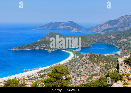 Oeluedeniz, Fethiye, Mugla, Ägäis, Türkei Stockfoto