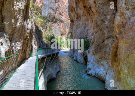 Saklikent Canyon, Mugla, Ägäis, Türkei Stockfoto