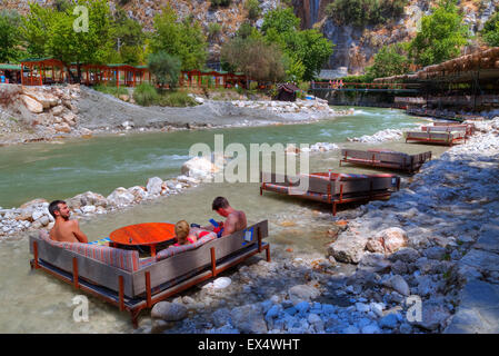 Saklikent Canyon, Mugla, Ägäis, Türkei Stockfoto