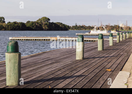 Albert Park Lake, Melbourne, Victoria, Australien Stockfoto