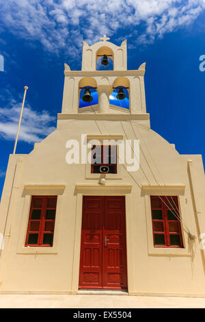 Katholische Kirche in Thira, Santorini, Kykladen ...