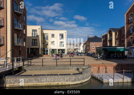 Ebley Wharf Sanierung in Stroud, Gloucestershire, UK Stockfoto