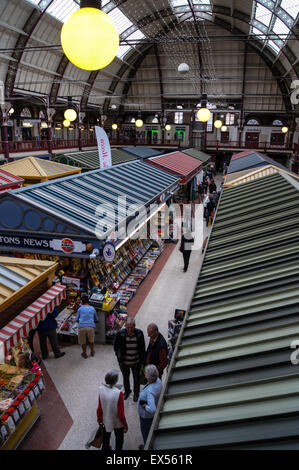 Derby Markthalle, 1866, von Rowland Mason Ordish, Derby, Derbyshire, England Stockfoto