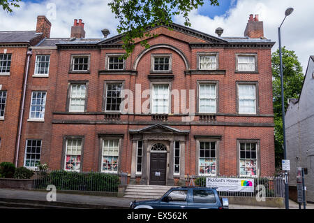 Pickford Haus von Joseph Pickford, 1770, Friar Tor, Derby, Derbyshire, England Stockfoto