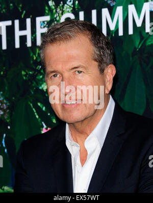 Mario Testino besuchen die Serpentine Galerien-Sommer-Party in London den 2. Juli Stockfoto