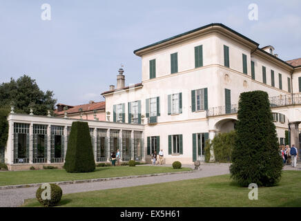 Villa Menafoglio Litta Panza, Biumo, Varese, Lombardei, Italien Stockfoto