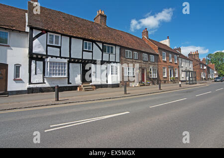 Wendover, Cottages High Street, Buckinghamshire Stockfoto