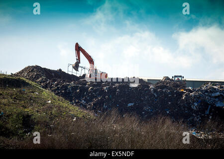 Westcombe Hill Deponie in der Nähe von Somerton, Somerset UK Stockfoto