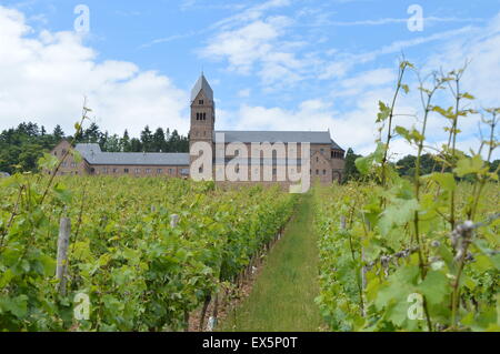 Abtei St. Hildegard in der Nähe von Rüdesheim am Rhein Deutschland Stockfoto