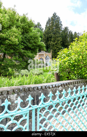 Die achteckige oder "Zelt" Zimmer im Sezincote Haus Landsitz in Gloucestershire, England UK Stockfoto