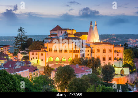 Sintra, Portugal im Nationalpalast von Sintra. Stockfoto