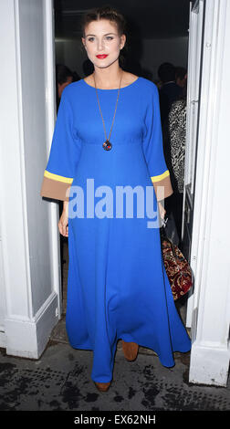 BOB von Dawn O'Porter Pop-Up Boutique-VIP-Launch-Party - Abfahrten mit: Ashley James wo: London, Vereinigtes Königreich bei: 6. Mai 2015 Stockfoto