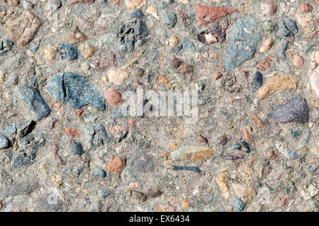 Losen Stein Hintergrund mit allerlei Textfreiraum Stockfoto