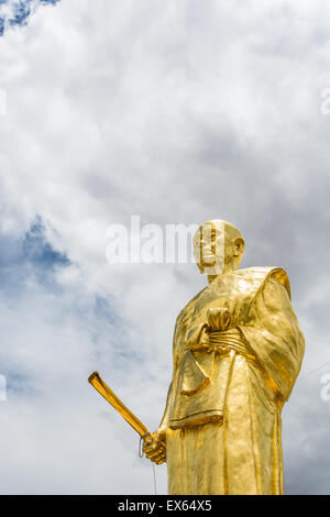 Buddha-Statue in Nakhon Ratchasima Thailand Wat Ban Rai Tempel Stockfoto