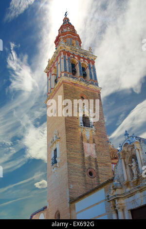 Kirche von el Carmen in der andalusischen Stadt Ecija, Spanien Stockfoto