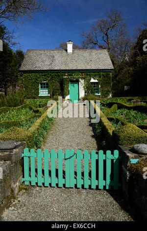 Gärtner Hütte Glenveagh Burg eingemauert Potager Potagers Garten
