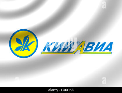 KLY Avia Air Airlines Logo Symbol Flagge Symbol Zeichen emblem Stockfoto