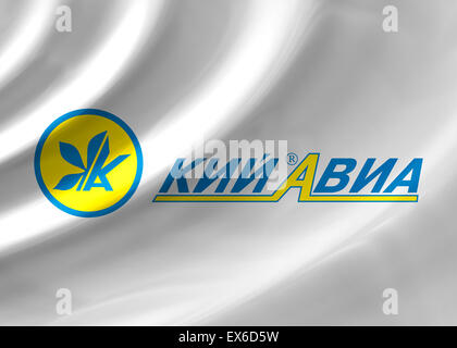 Kly avia air Airlines logo Symbol Flagge zeichen Emblem Stockfoto