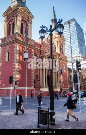 Basilica De La Merced, Santiago. Chile. Stockfoto