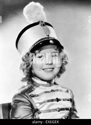 Shirley Temple Black, da in spielte "Poor Little Rich Girl. Tempel (23. April 1928 – 10. Februar 2014) war eine US-amerikanische Film- und TV-Schauspielerin, Sänger, Tänzerin und Beamter, berühmt als Kinderstar in den 1930er Jahren Stockfoto